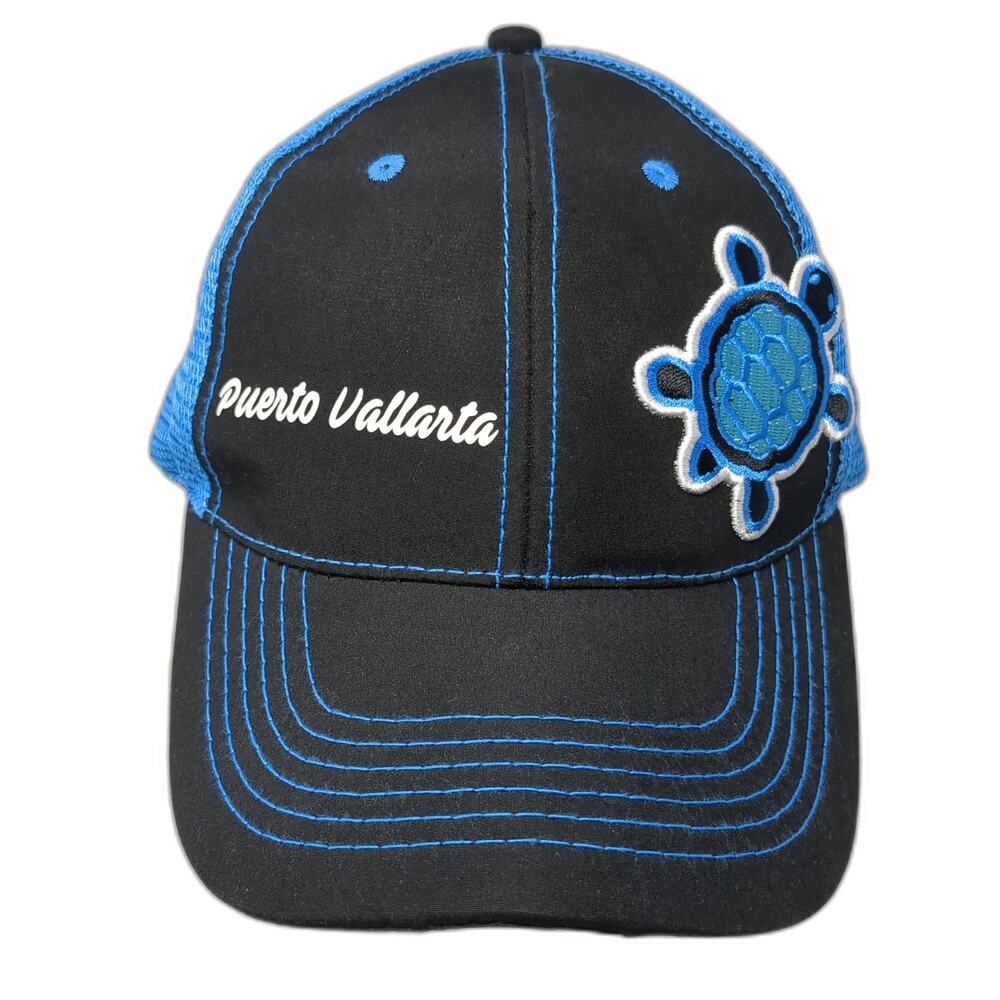 Puerto Vallarta Strapback Trucker Hat Multicolor One Size Adjustable Dkps Gorras